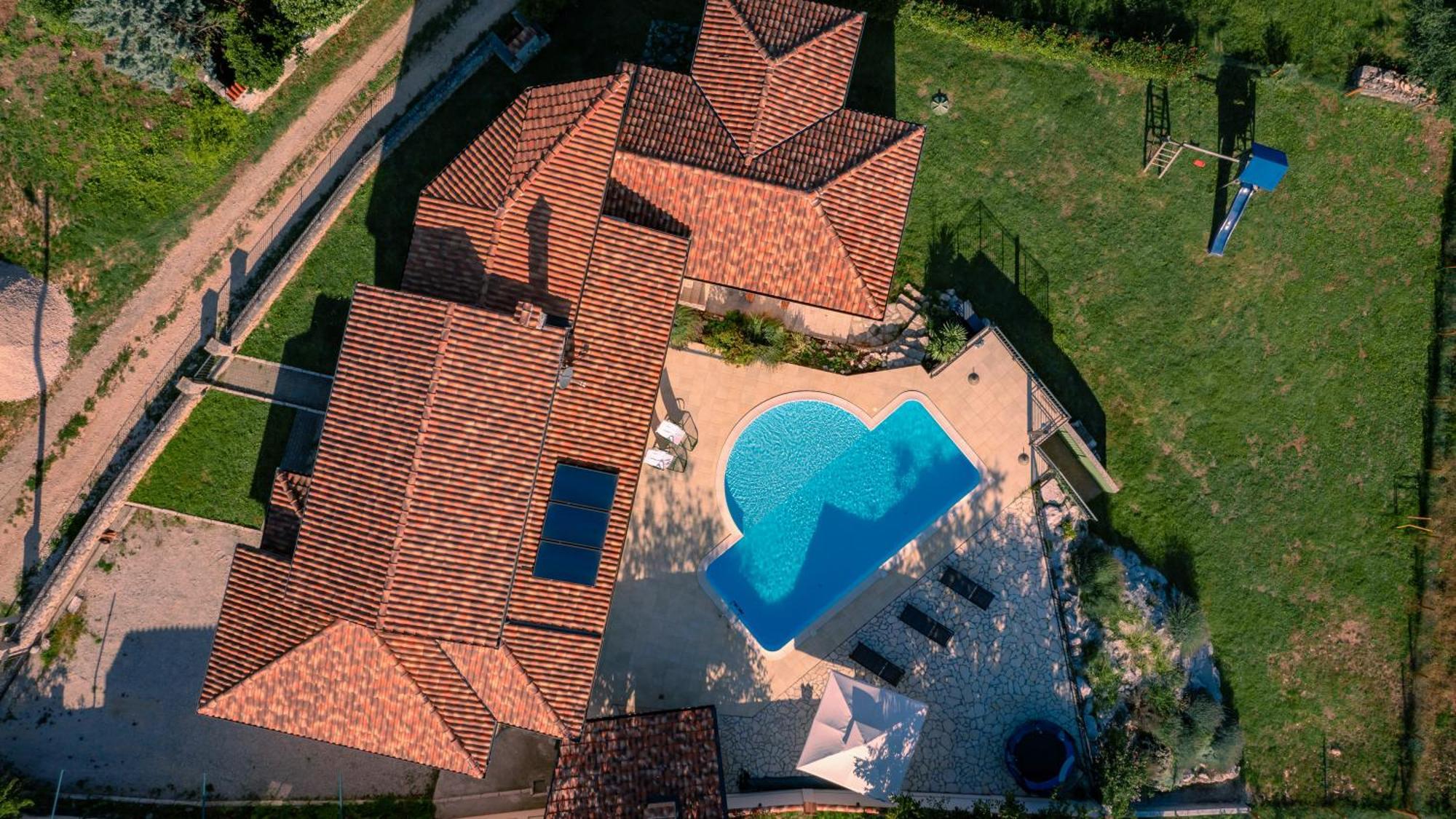 Villa Arton Heated Swimming-Pool Žminj Exteriör bild