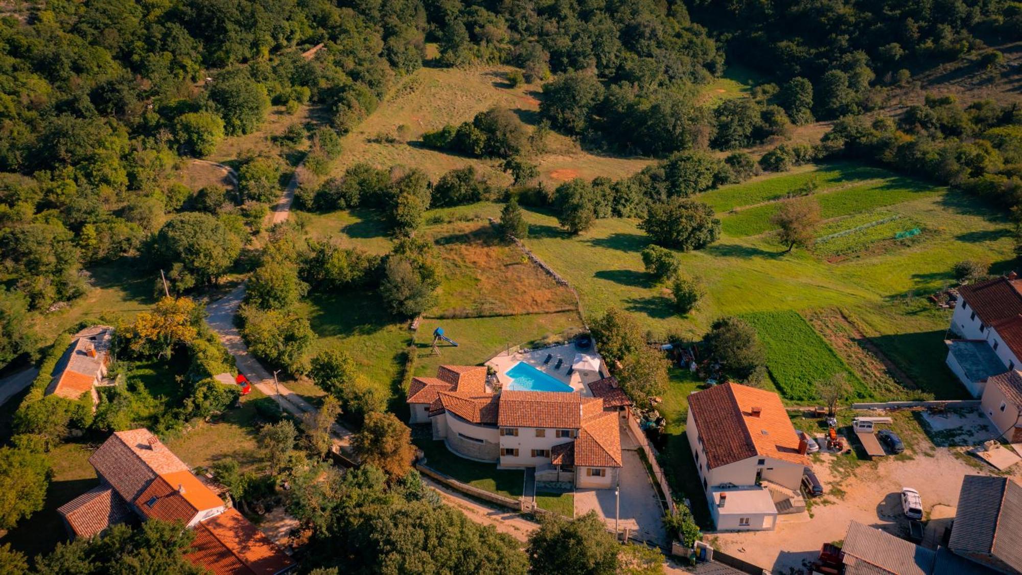 Villa Arton Heated Swimming-Pool Žminj Exteriör bild