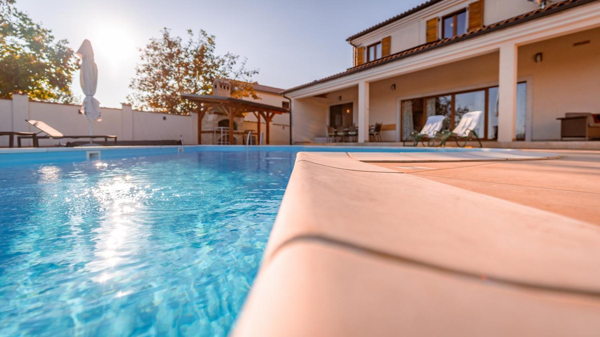 Villa Arton Heated Swimming-Pool Žminj Exteriör bild